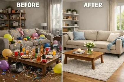 After Party Cleaning