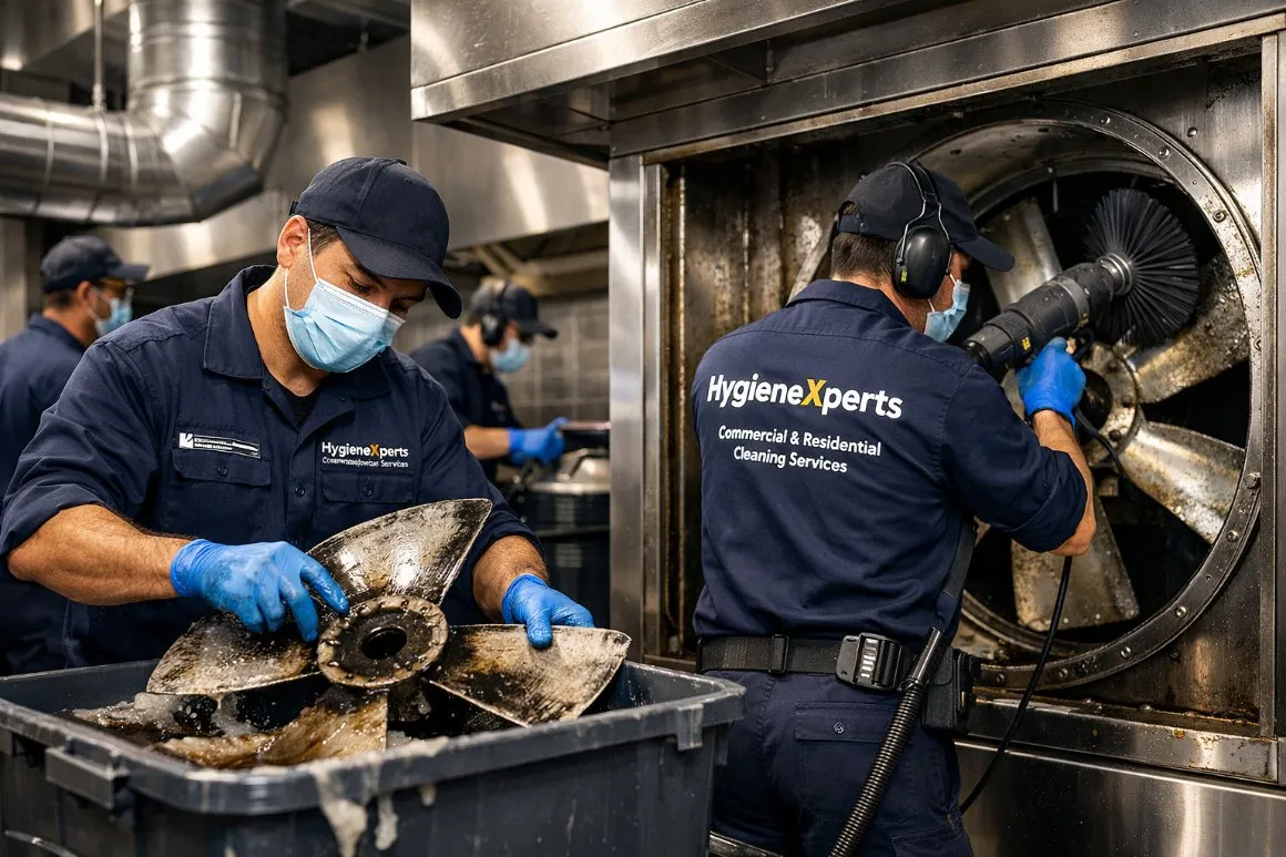 Exhaust Fan Degreasing Service Sydney