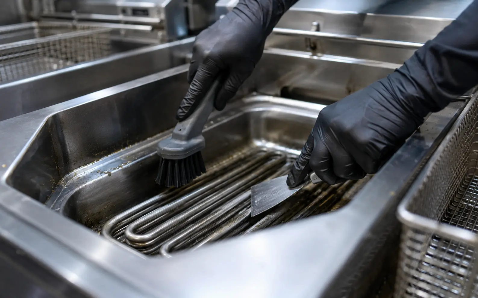 Commercial kitchen equipment and deep fryer cleaning in Sydney
