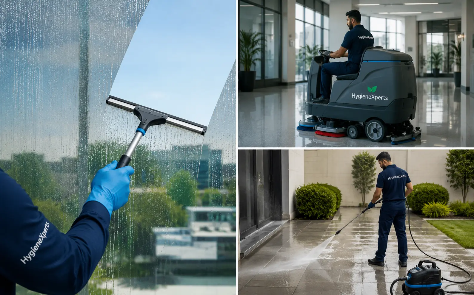 Window, floor and exterior cleaning of a Sydney residence