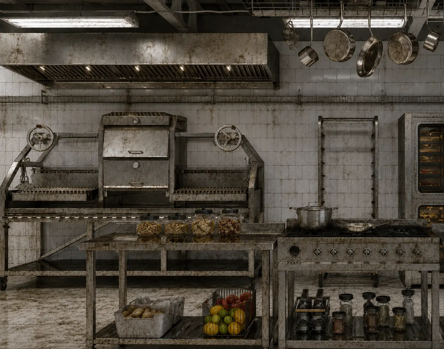 Before end of lease clean — dirty kitchen Glebe Sydney